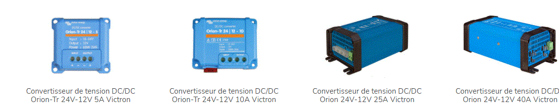 Des modèles de convertisseurs de tension DC-DC