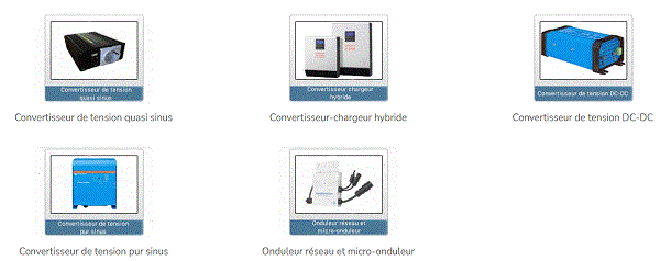 Convertisseurs onduleurs