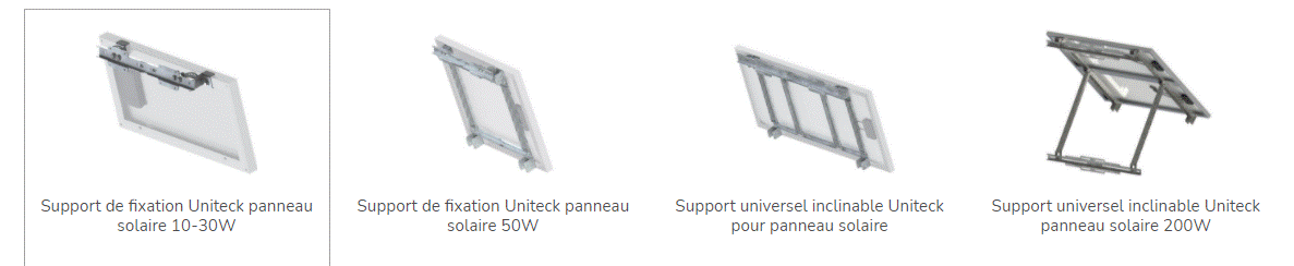 Le support de fixation universel inclinable