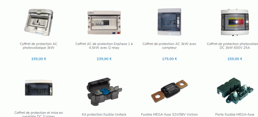 Fusible et coffret de protection 3