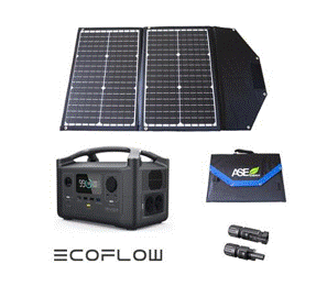 Le kit solaire Ecoflow avec panneau flexible 100W 12 V