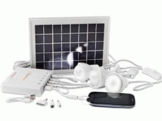 Kit solaire eclairage charge portable