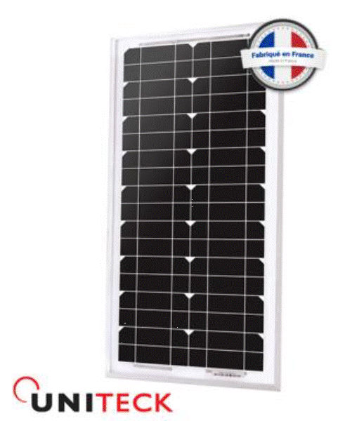 Le mini panneau solaire Uniteck 5W 12V