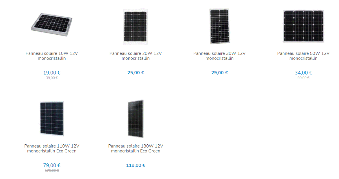 Panneau solaire 12v 1