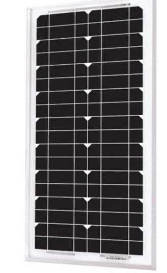 Panneau solaire 20w 24v monocristallin uniteck c2