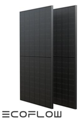 Un panneau solaire Ecoflow 400W 24V