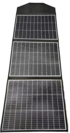 Le panneau solaire pliable 120 watts 12 volts monocristallin flexible