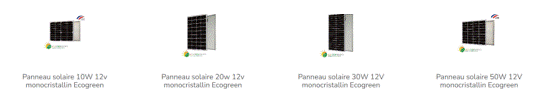 Des panneaux solaires d’Eco Green Energy