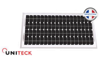 Un petit panneau solaire Uniteck 20W