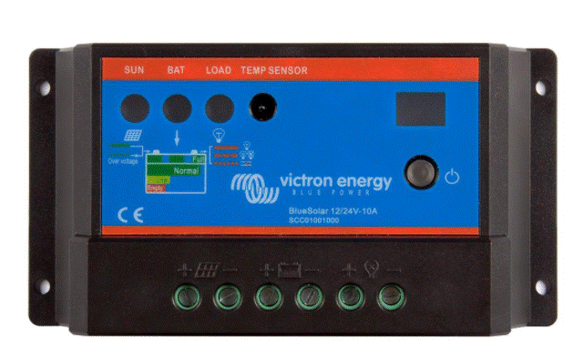 Le régulateur solaire 5A 12/24V Victron Bluesolar PWM